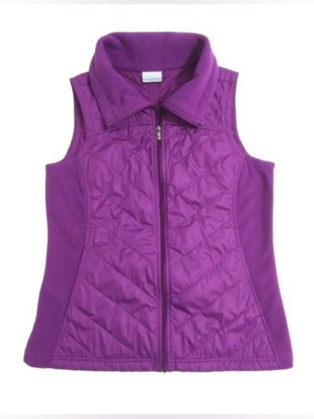 Columbia Purple Quilted Puffer Vest - Picture 2 of 6